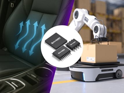 Allegro MicroSystems Expands Motor Control and Thermal Management Solutions to Capitalize on growing e-Mobility and Automation Markets