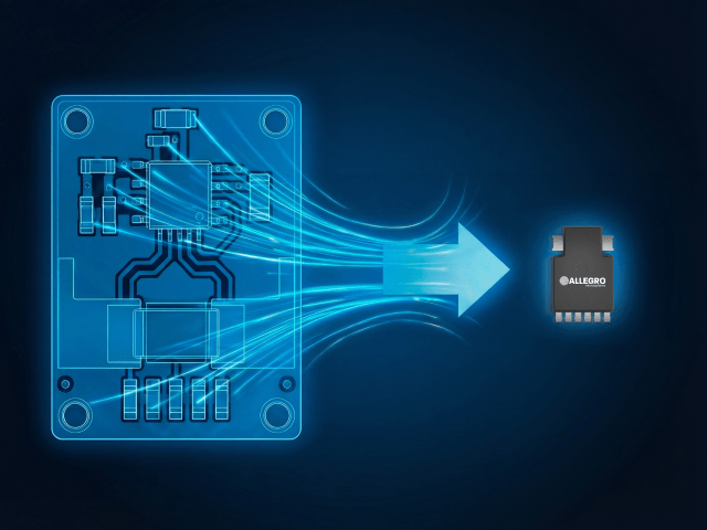 Allegro Sets New Standard for Efficiency in High-Power Systems with Ultra-Low-Loss Isolated Current Sensor